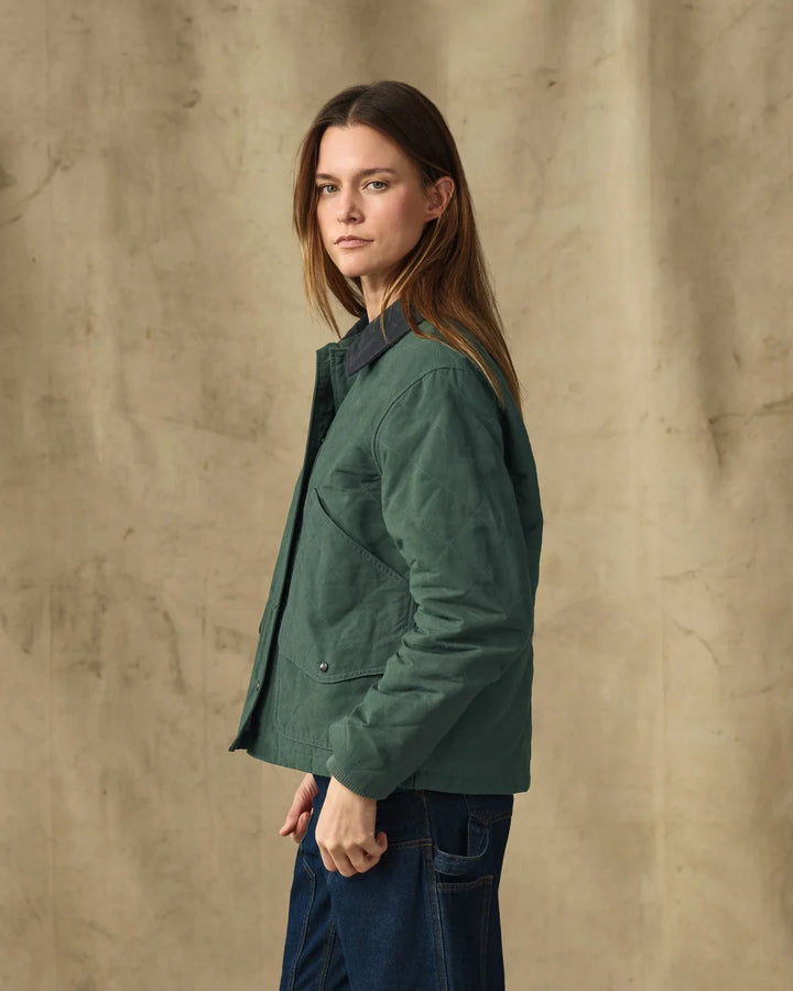 Filson - Women's Quilted Outfitter Jacket Deep Forest