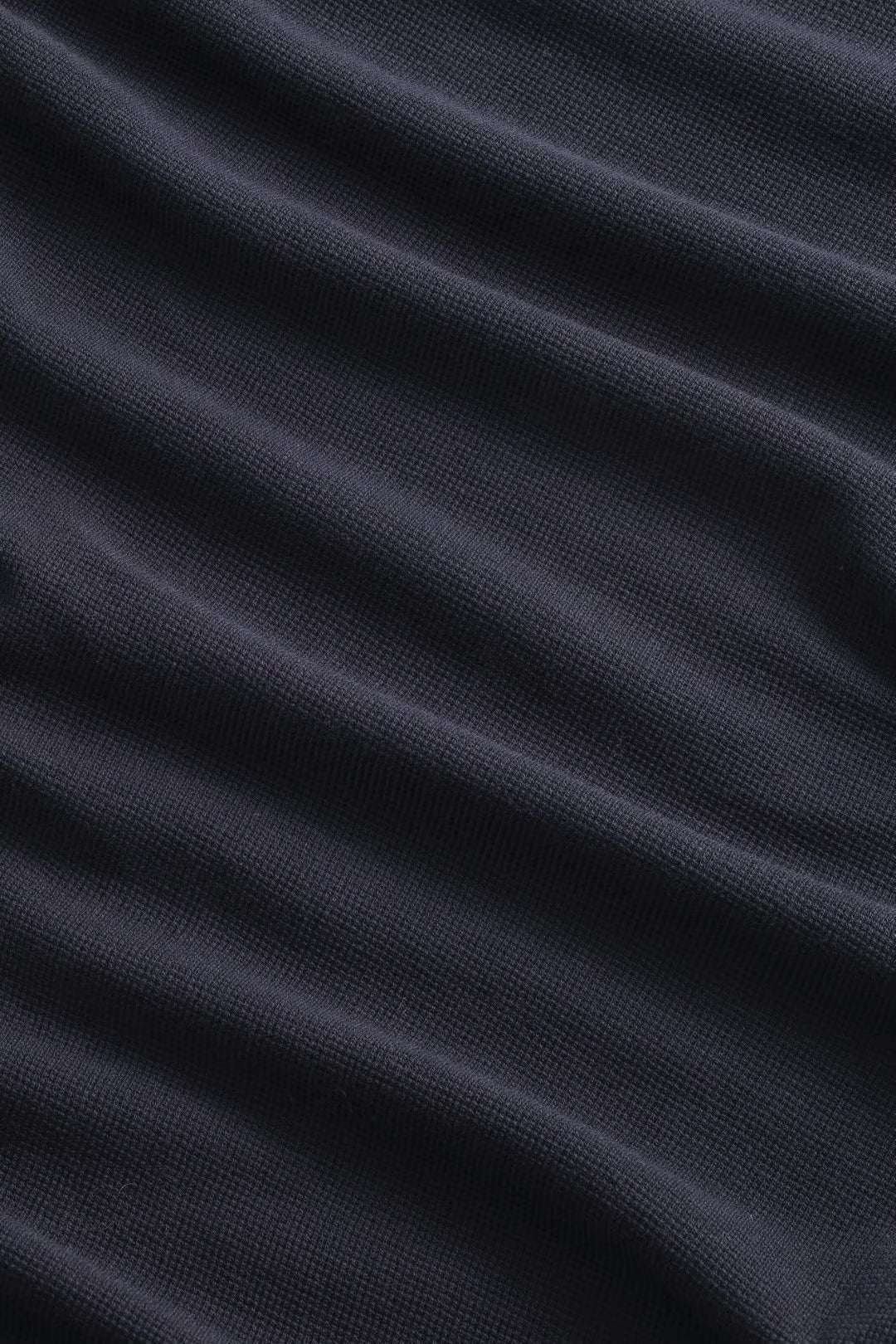 NN. 07 - Clive Waffle Knit Tee Navy