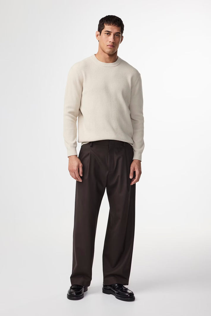 NN. 07 - Danny Lightweight Sweater in Ecru