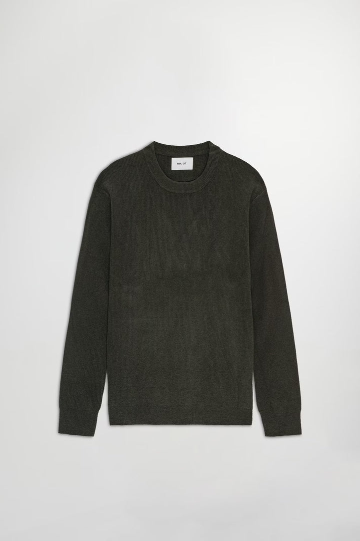 NN. 07 - Danny Lightweight Sweater Dark Army