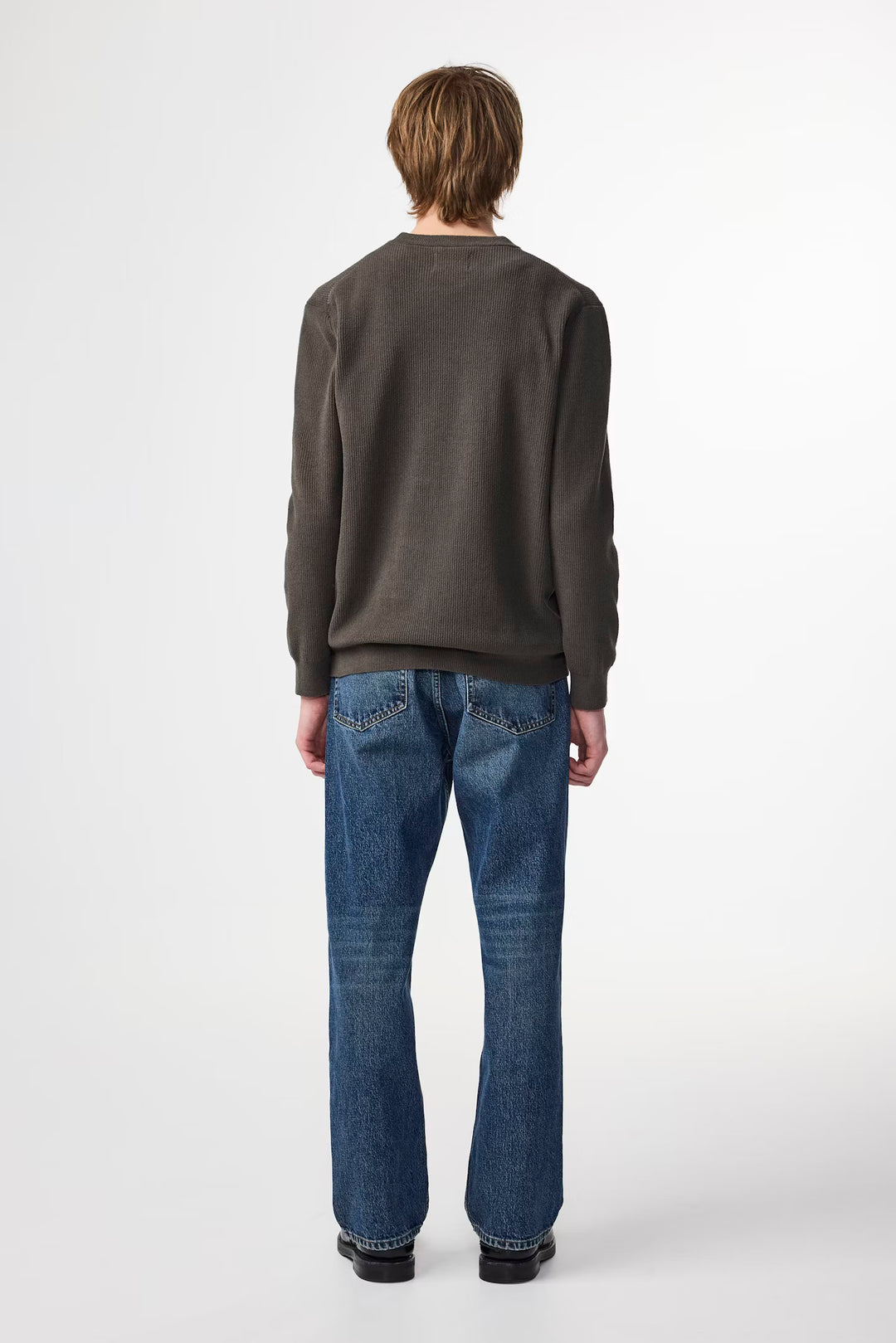 NN. 07 - Danny Lightweight Sweater Dark Army