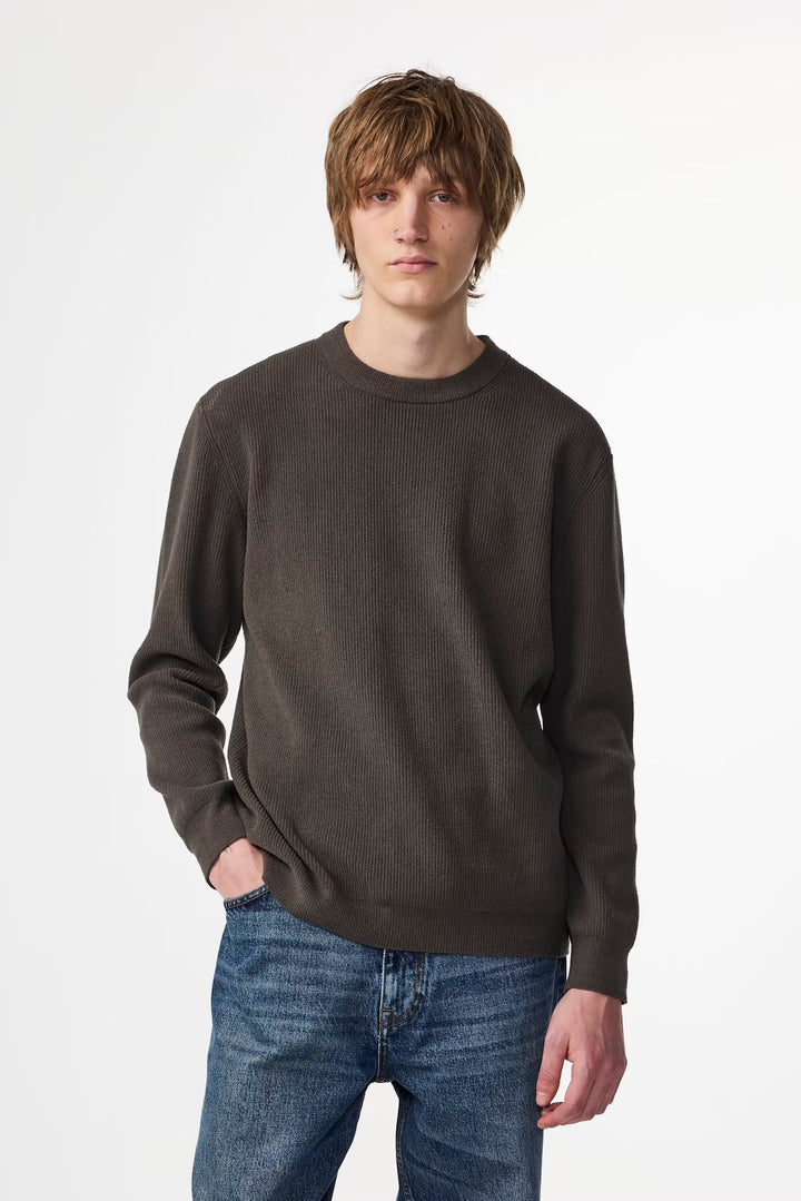 NN. 07 - Danny Lightweight Sweater Dark Army