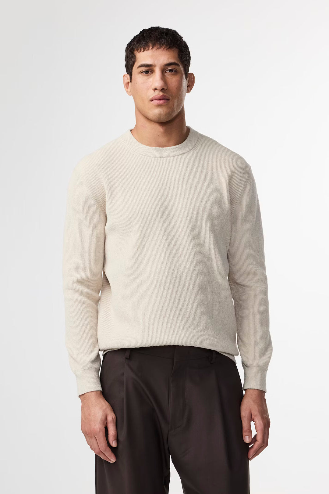 NN. 07 - Danny Lightweight Sweater in Ecru