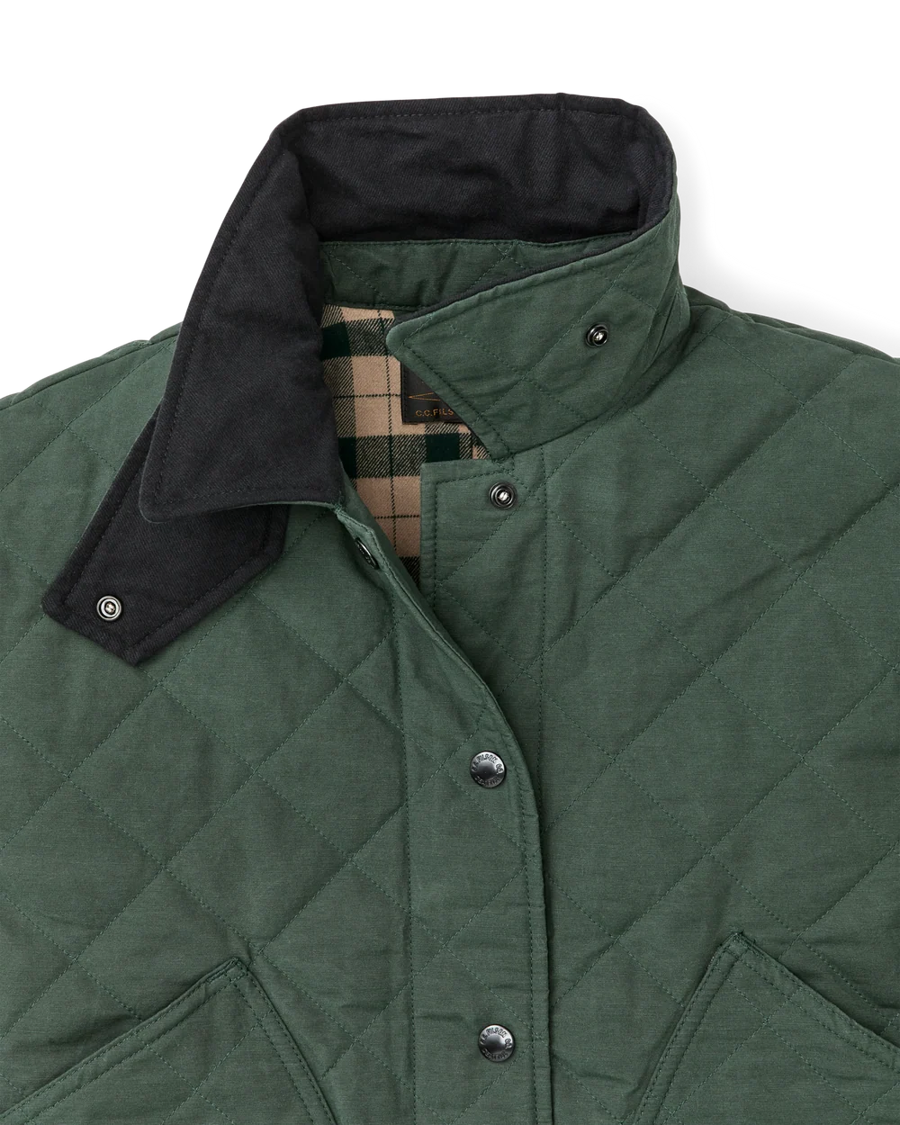 Filson - Women's Quilted Outfitter Jacket Deep Forest