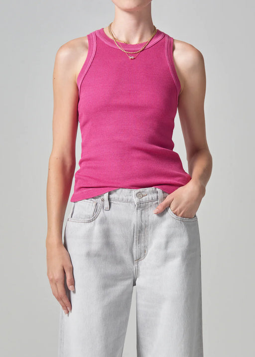 Citizens of Humanity - Isabel Rib Tank in Viola