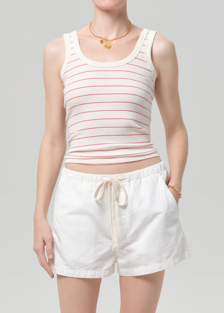 Citizens of Humanity - Faye Tank in Raspberry Stripe