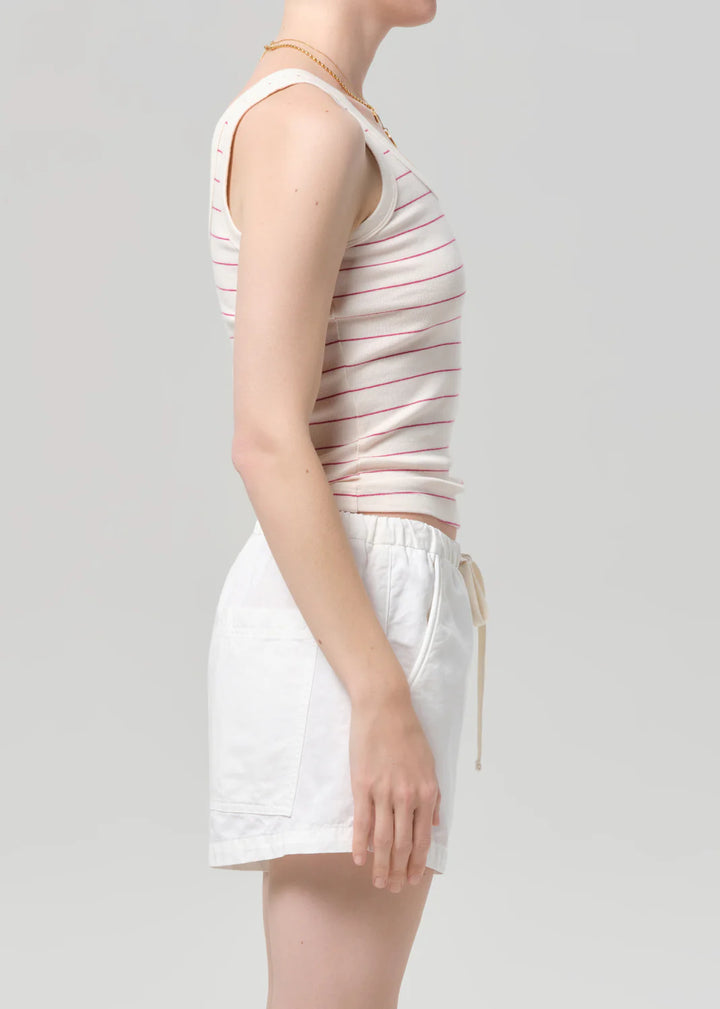 Citizens of Humanity - Faye Tank in Raspberry Stripe