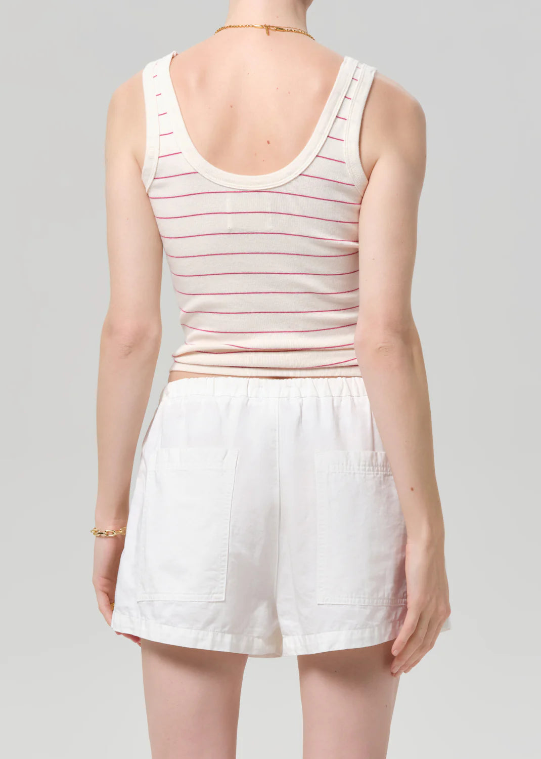 Citizens of Humanity - Faye Tank in Raspberry Stripe