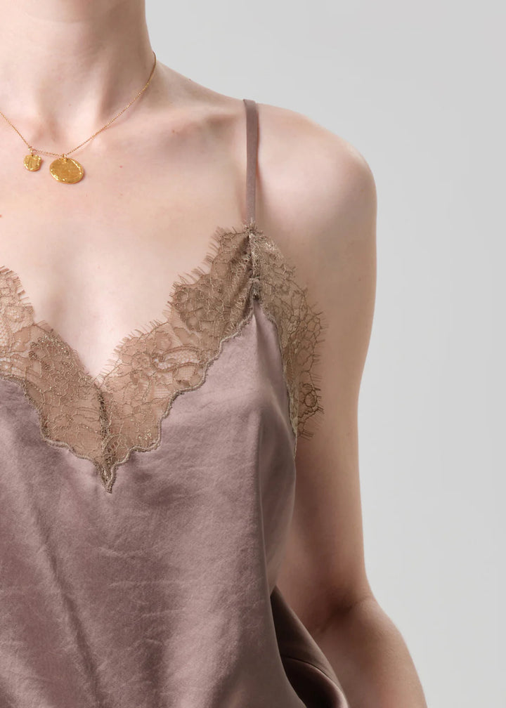 Citizens of Humanity - Lace Trimmed Cami Cocoa