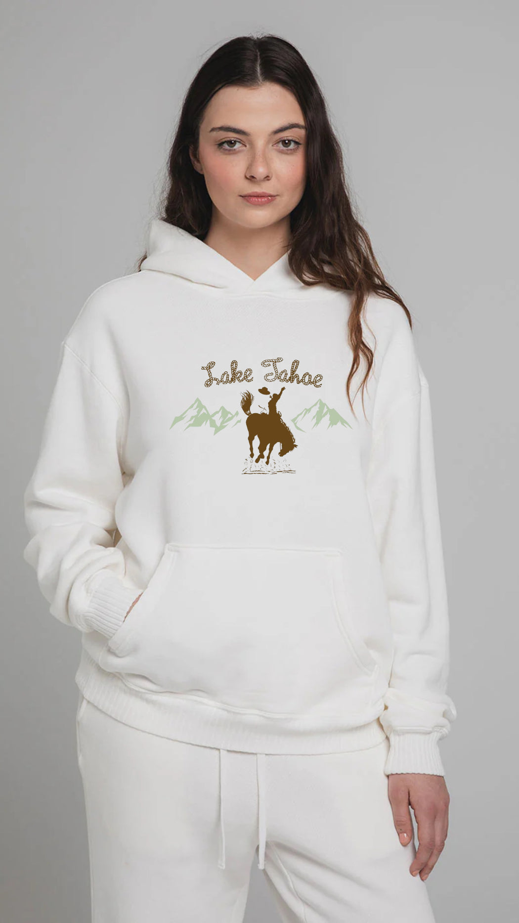 Tahoe Soul - Bucking Horse Rope Hoodie