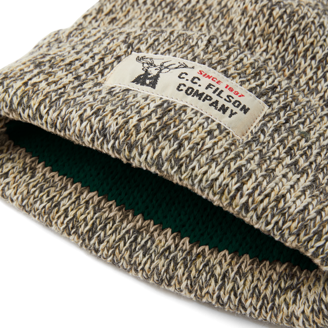 Filson - Charcoal Heather Lined Ragg Wool Beanie - Kalifornia Jean Bar