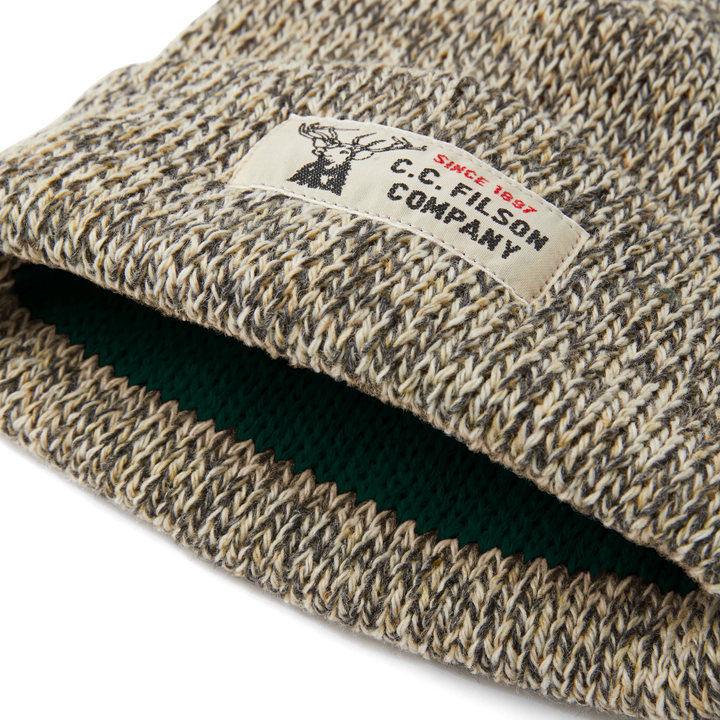 Filson - Charcoal Heather Lined Ragg Wool Beanie - Kalifornia Jean Bar