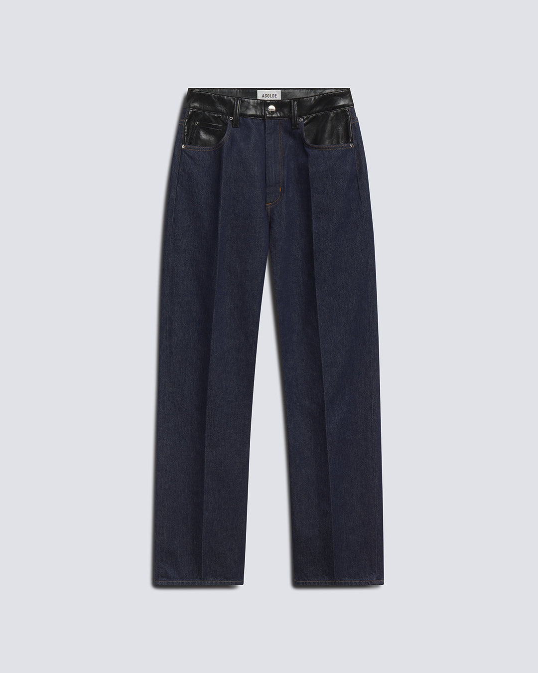 Agolde Morgan Jean in Rinse flat lay