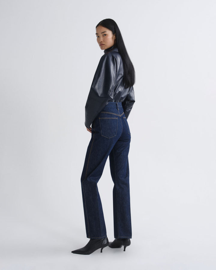 Agolde Morgan Jean in Rinse styled