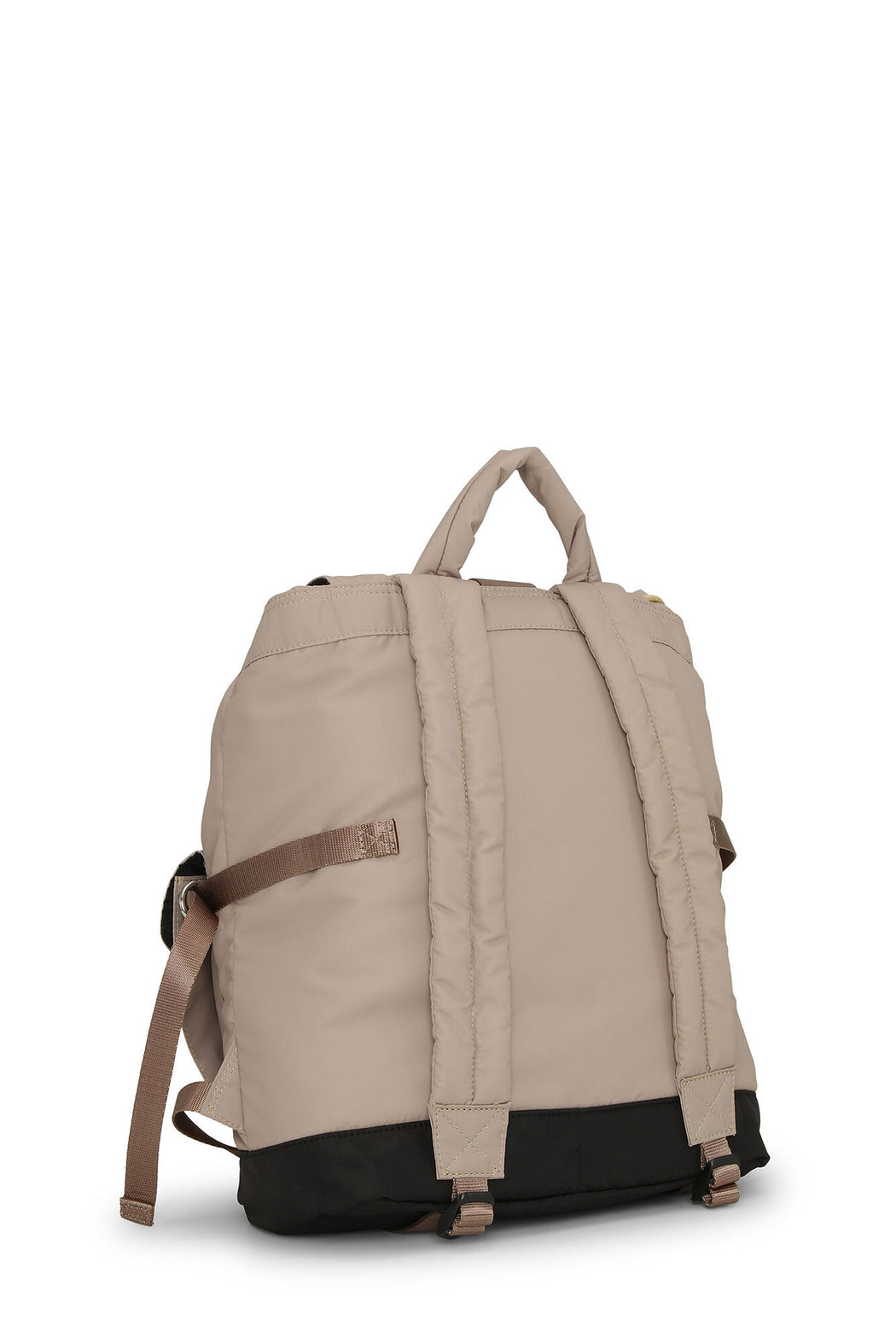 Ganni - Oyster Grey Recycled Tech Backpack