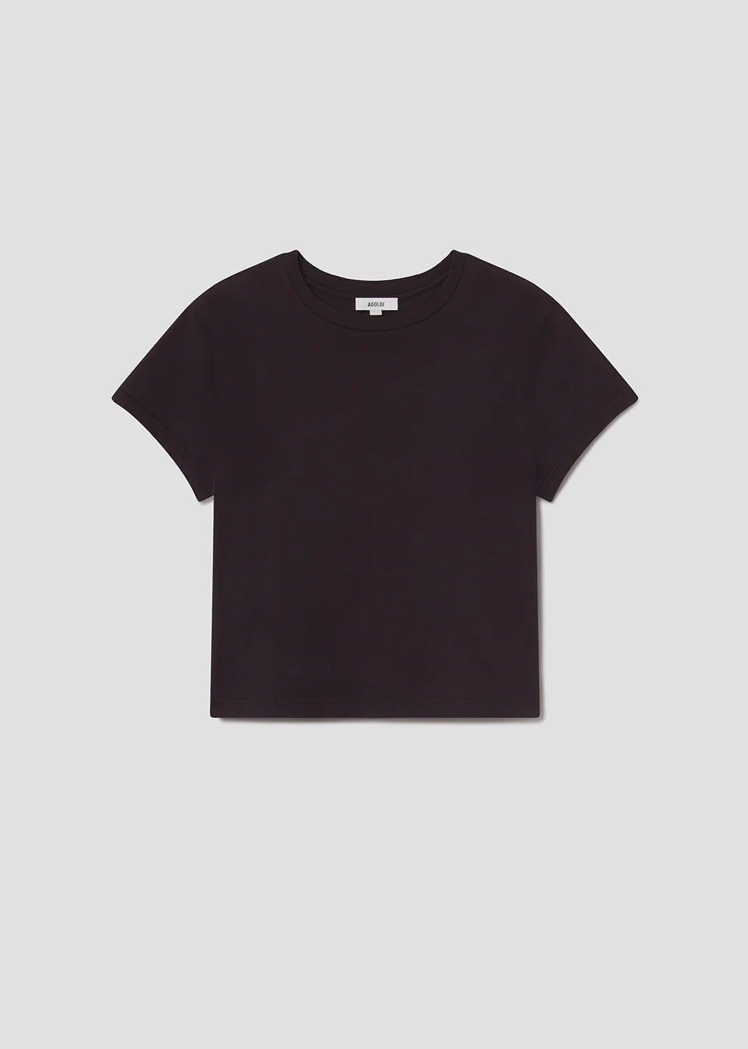 Agolde - Adine Shrunken Tee Eggplant