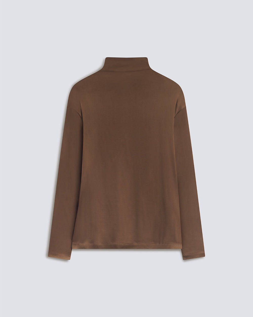 Agolde Bryony Top in Olive Brown flat lay