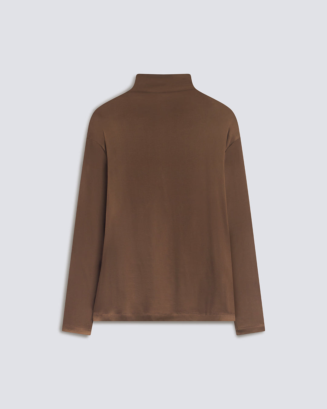 Agolde Bryony Top in Olive Brown flat lay