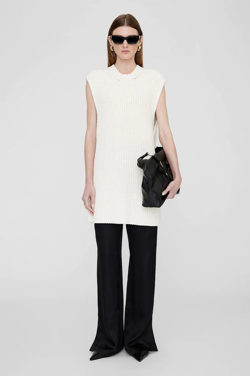 Anine Bing - Ivory Oliver Sweater Vest