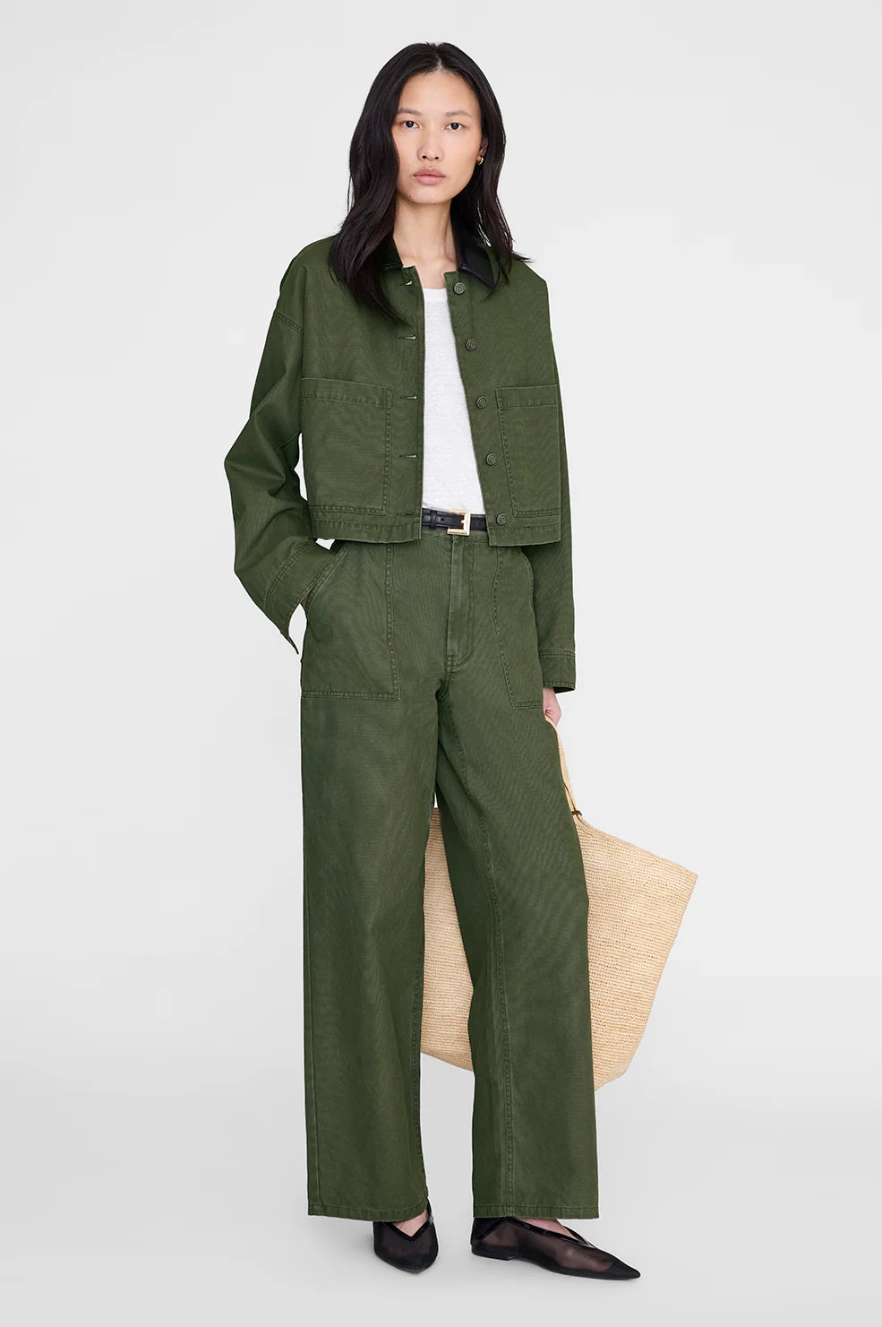 Anine Bing - Yuma Jacket in Army Green