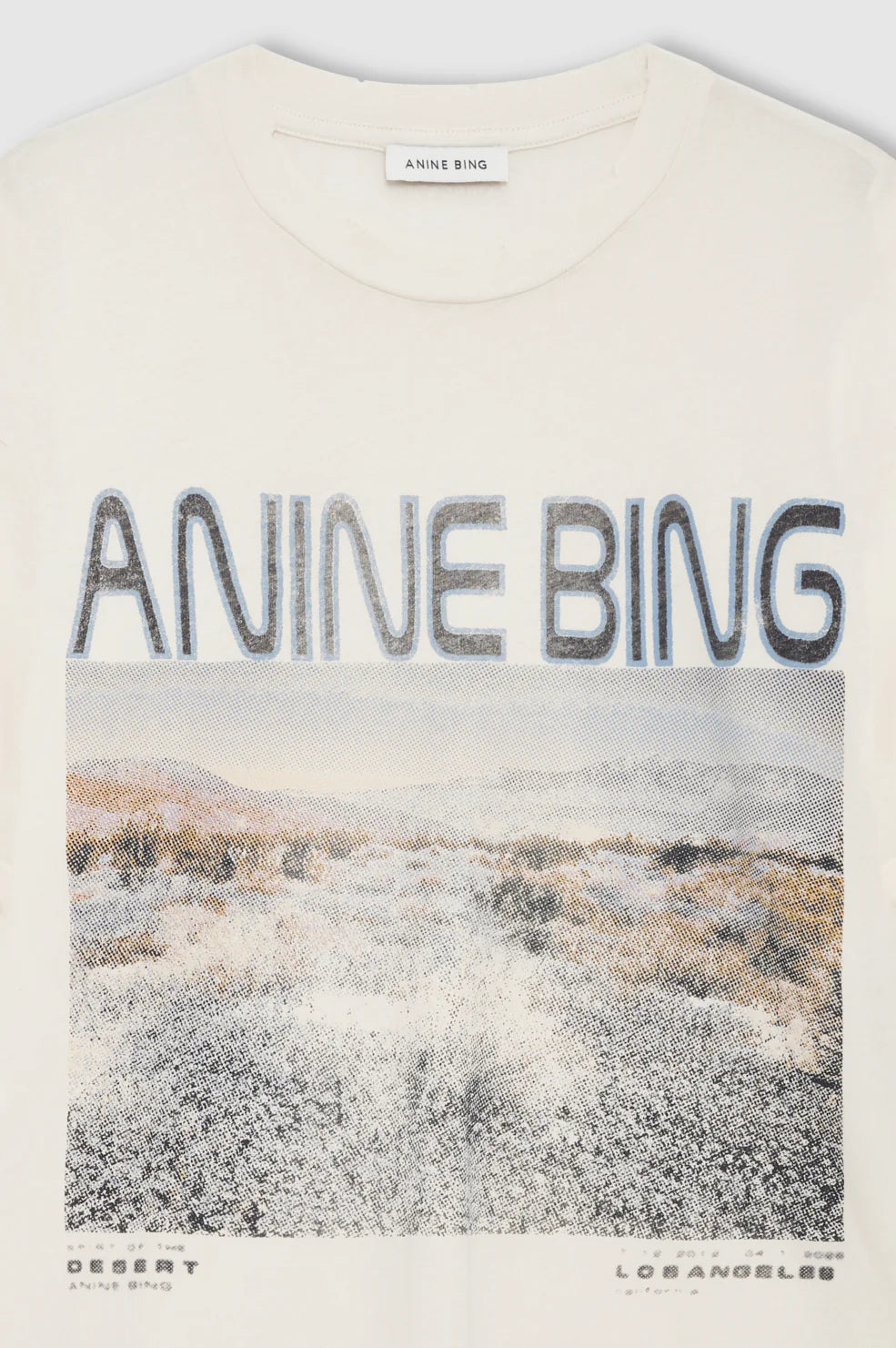 Anine Bing - Cade Wildflowers Tee Off-White