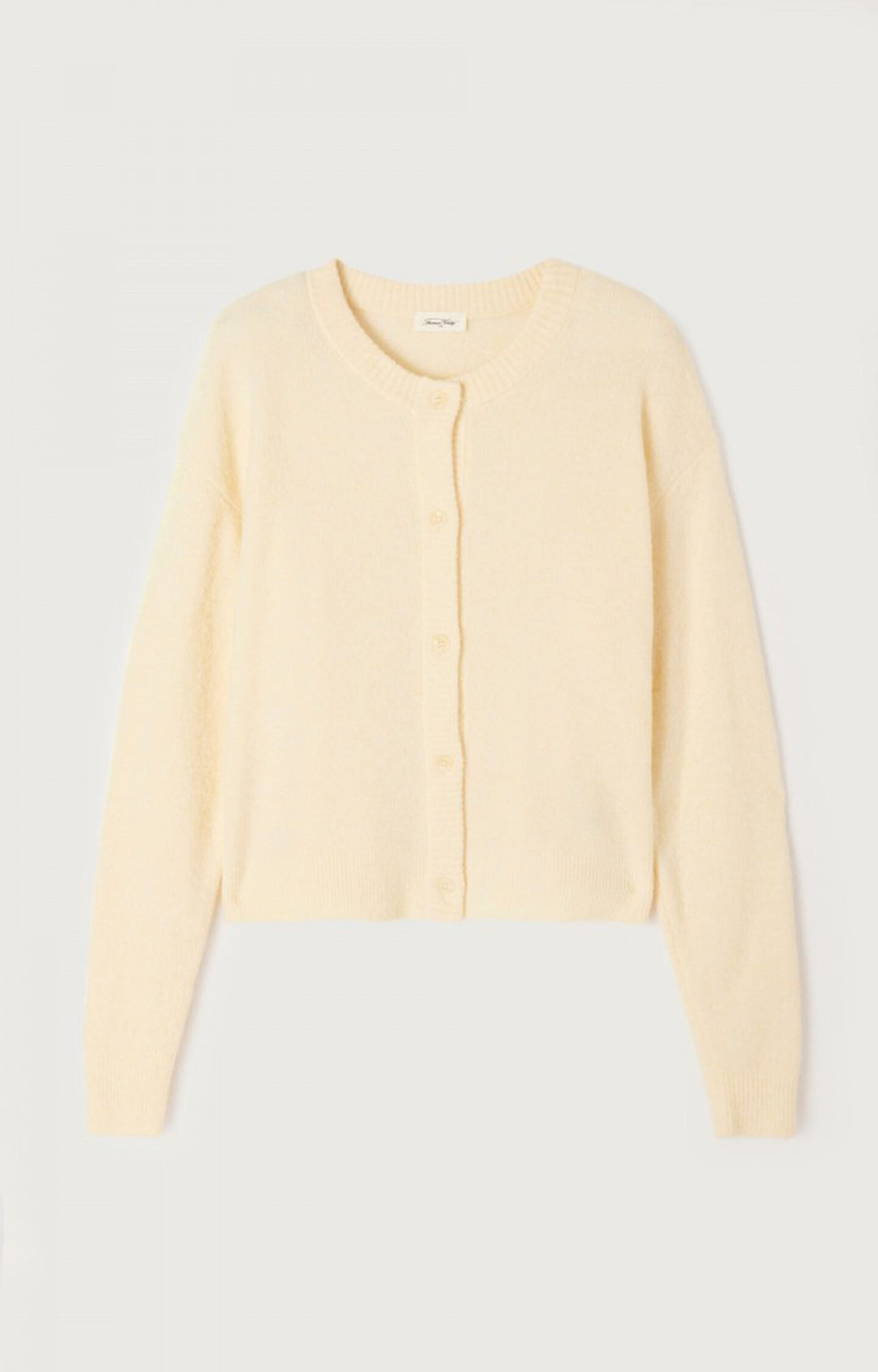 American Vintage - Melange Pannacotta Damsville Crewneck Cardigan