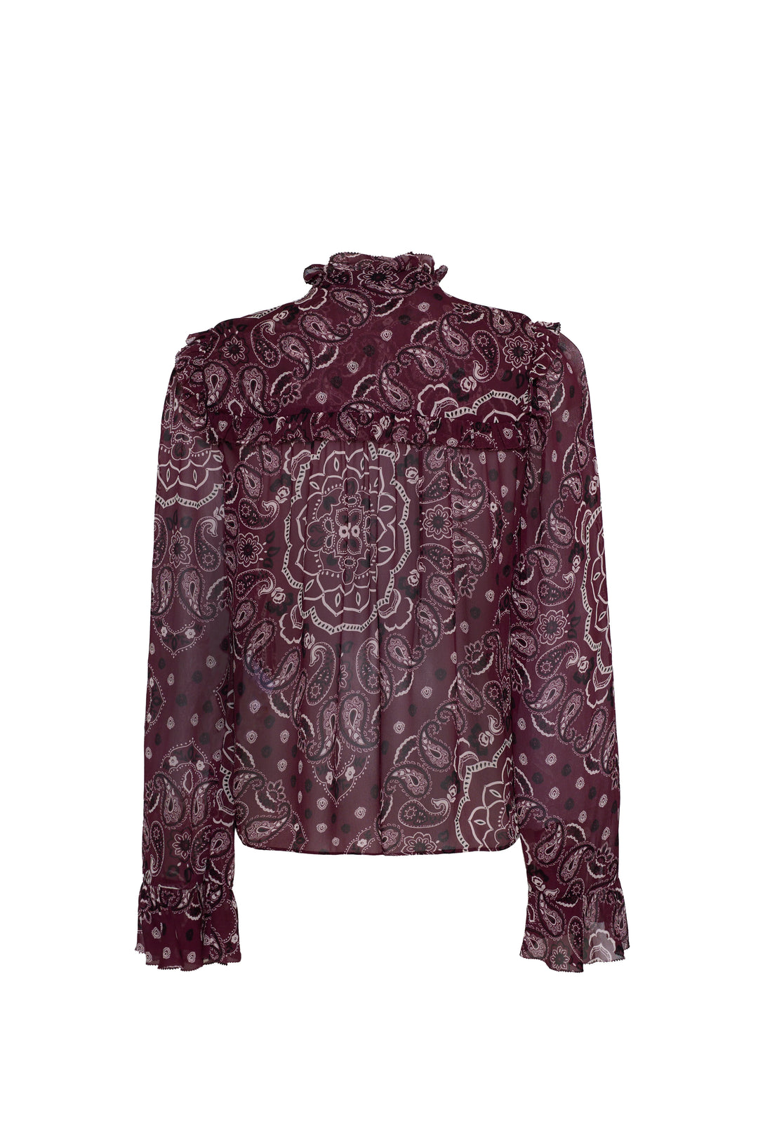 Cara Cara - Elouise Top in Bandana Plum