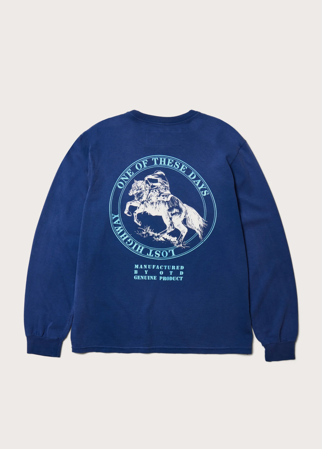 One of These Days - Milling Co. Long Sleeve Sun Faded Navy