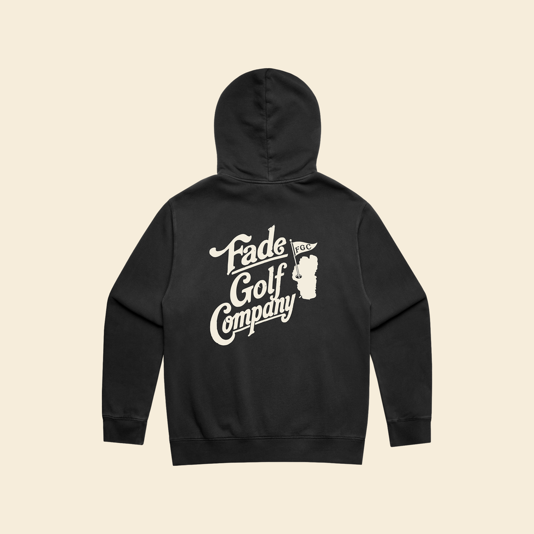 Fade Golf Co. - Willie Edgewood Hoodie in Faded Black