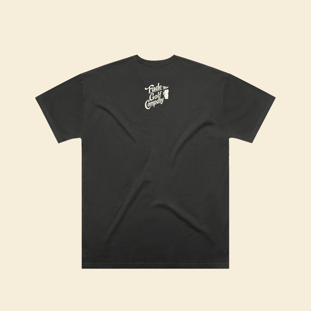 Fade Golf Co. - Willie Edgewood T-Shirt in Faded Black