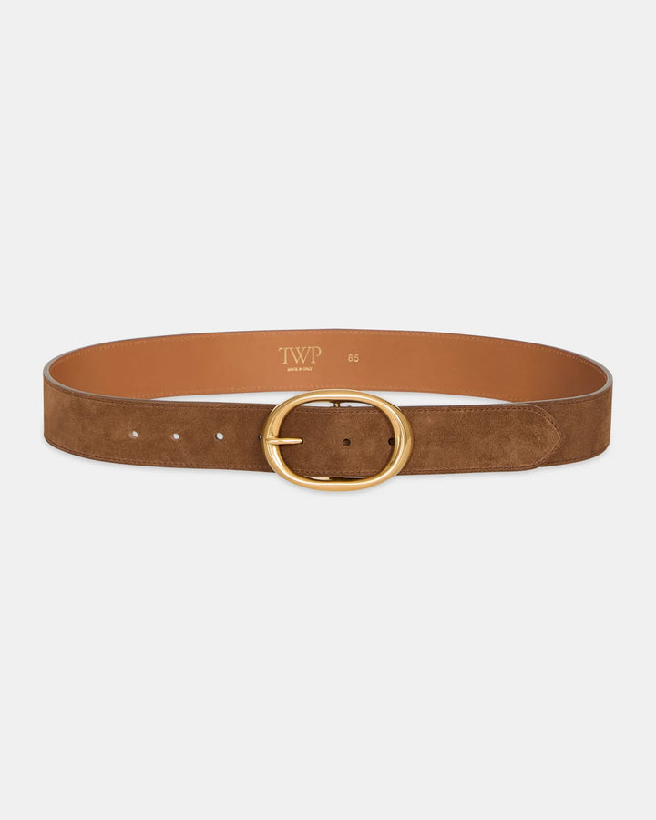TWP - Martora Wide Belt Suede
