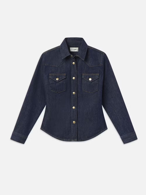 Frame - Rinse Fitted Heritage Shirt