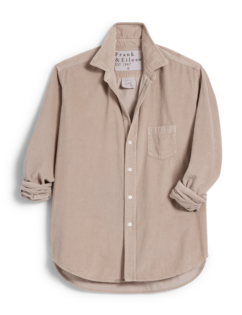 Frank & Eileen - Fawn Eileen Corduroy Relaxed Button-Up