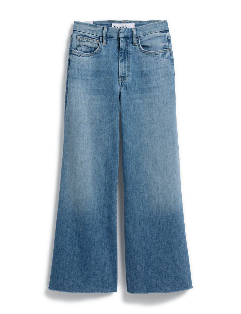 Frank & Eileen - Light Wash Indigo Galway Gaucho Jean