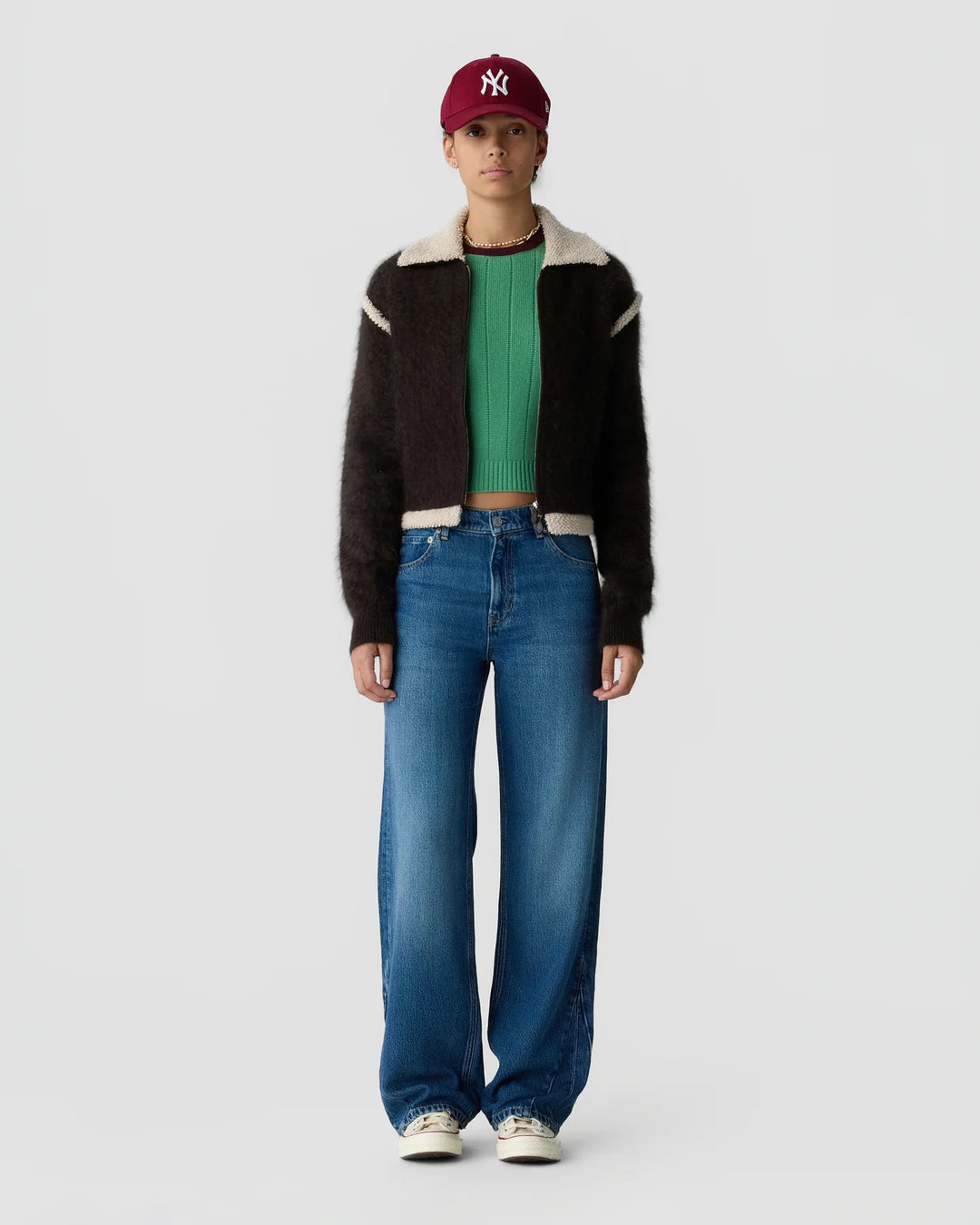 Guest in Residence - Burnt Cocoa Grizzly Frankie Jacket