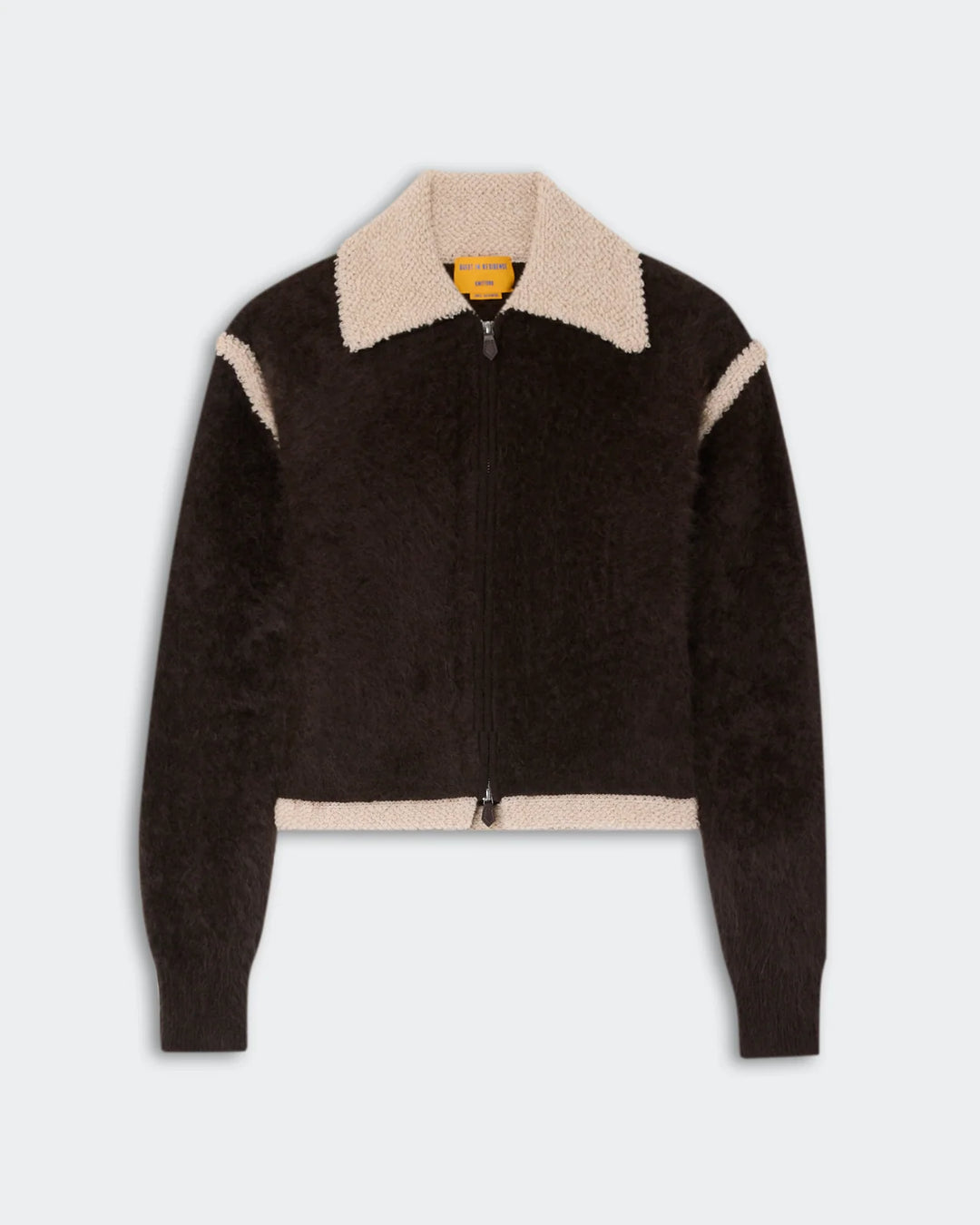 Guest in Residence - Burnt Cocoa Grizzly Frankie Jacket