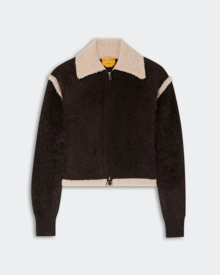 Guest in Residence - Burnt Cocoa Grizzly Frankie Jacket