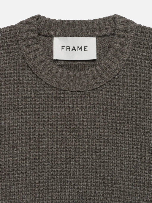 Frame - Wool Crewneck Sweater in Mole