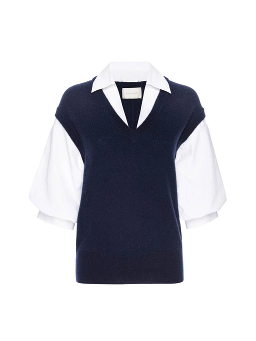 Brochu Walker - Navy/Salt White Kate Shirt Looker