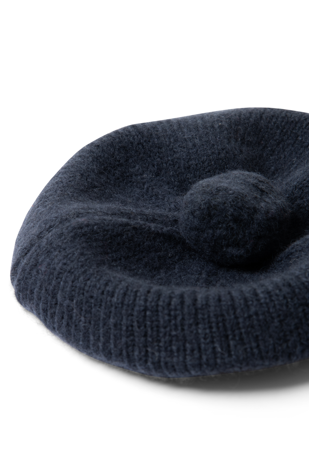 Damson Madder - Pom Pom Beret in Navy - Kalifornia Jean Bar