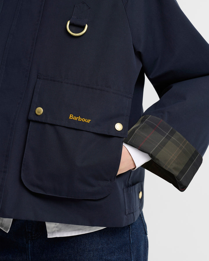 Barbour - Dark Navy Terrington Showerproof Jacket