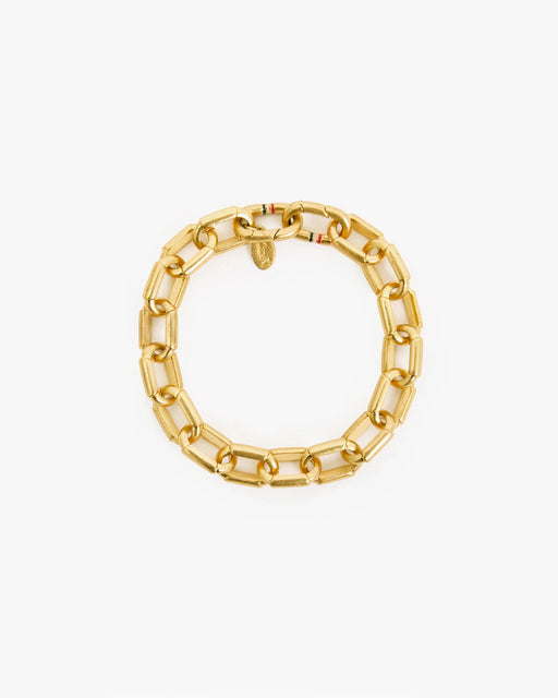 Clare V. - Le Link Bracelet in Vintage Gold