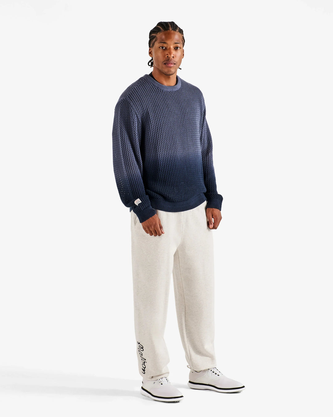 Malbon - Workshop Sweater Dusty Navy