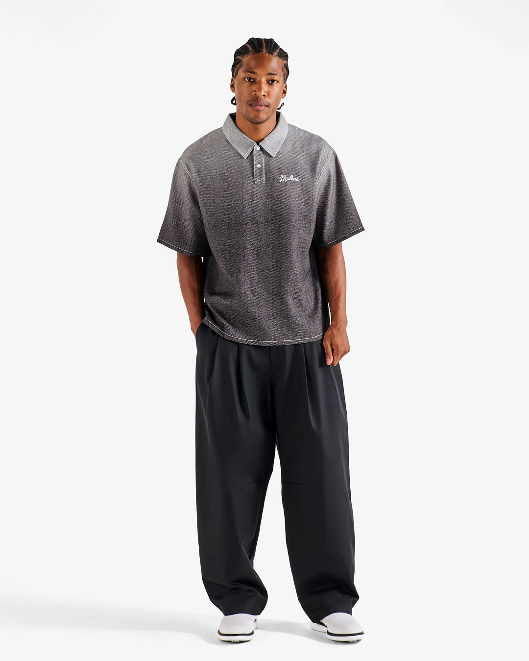 Malbon - Ironfade Polo Black