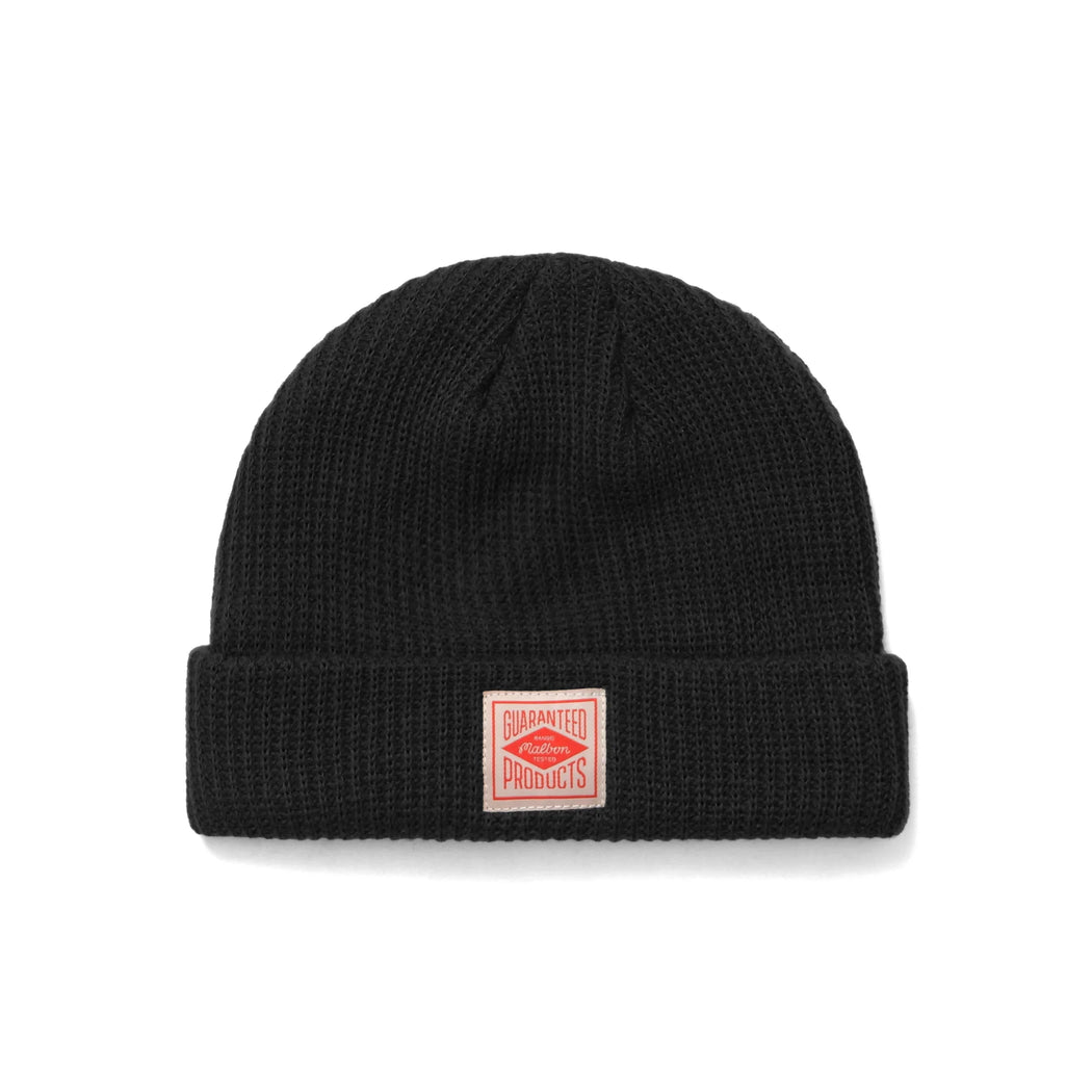 Malbon - Guaranteed Products Beanie in Aged Black