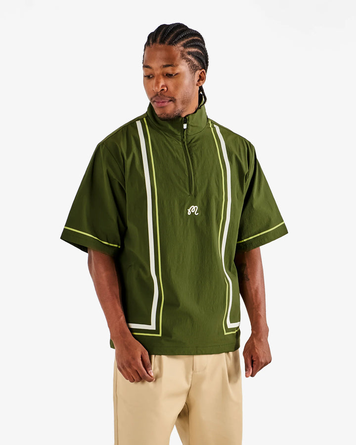Malbon - Playa Windshirt In Chive