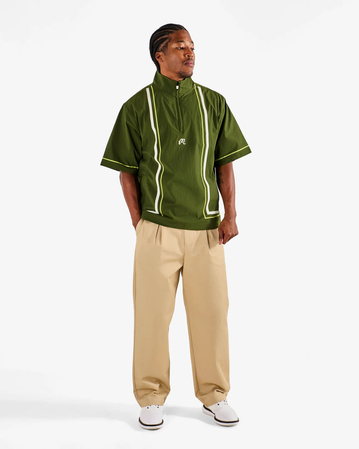 Malbon - Playa Windshirt In Chive
