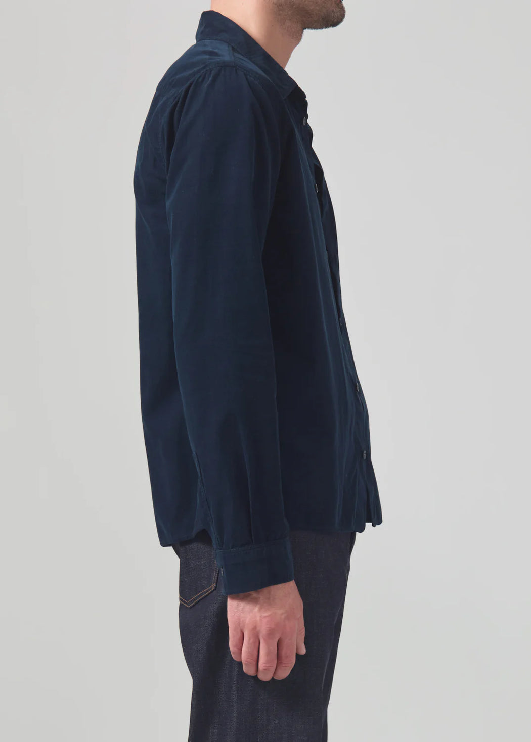 Citizens of Humanity - Navy Rework Corduroy Mens Shirt