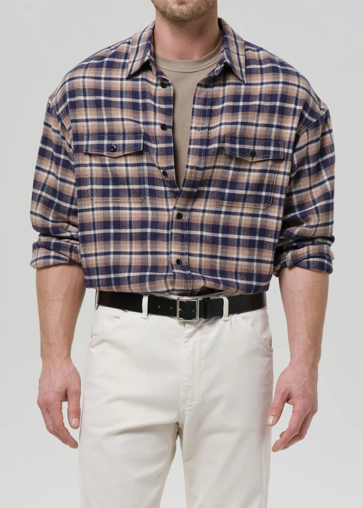 Citizens of Humanity - Shigoto Shirt in Rambler Plaid