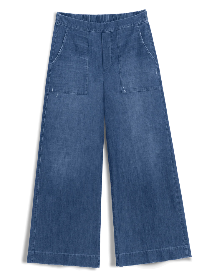 Frank & Eileen - Madeline Distressed Indigo Pant